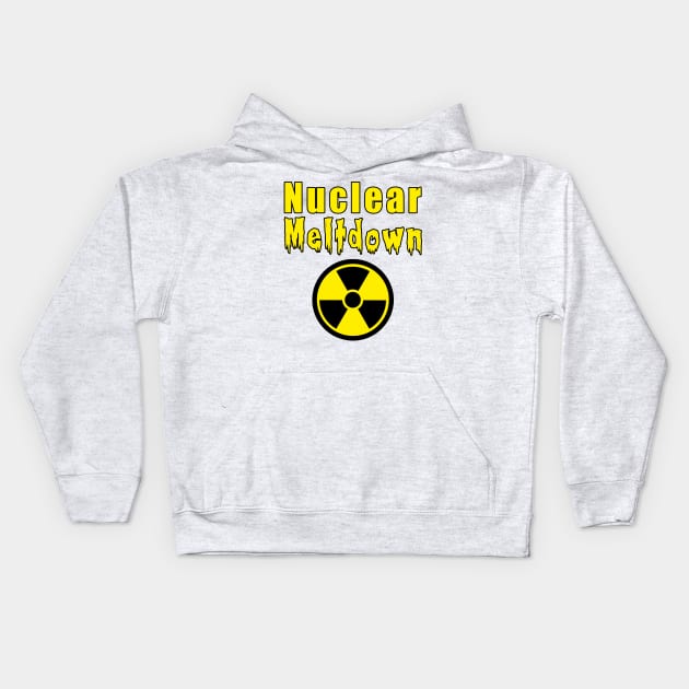 nuclear meltdown Kids Hoodie by Mamon